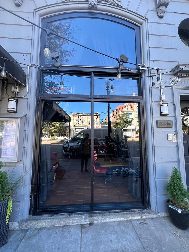 Commercial window enlargment